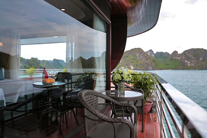 Halong La Pandora Cruise 2days/1Night - Day two begins with Tai Chi at 6:30