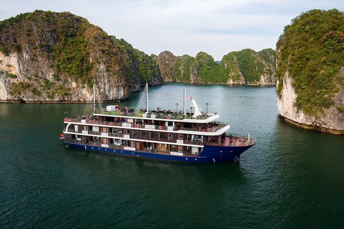 Halong La Pandora Cruise 2days/1Night - Cooking, fishing, and the final activities