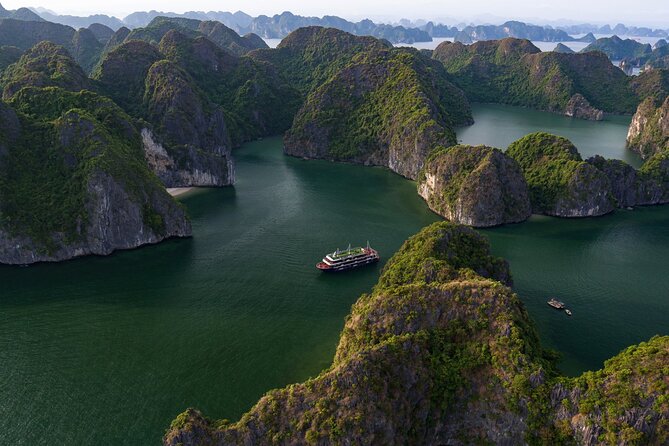 Halong La Pandora Cruise 2days/1Night - The cabin, balcony, and onboard comfort