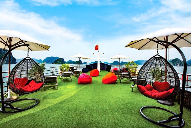 Halong Milalux 5 Star Cruise 2d1n,All inclusive,transfer - Leaving Hanoi by expressway