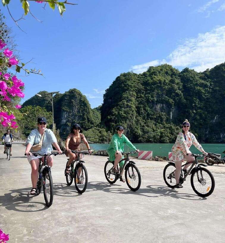 Hanoi: 2-Day Ha Long and Lan Ha Bay Cruise with Kayaking - Sunset, spring rolls, and an evening on board