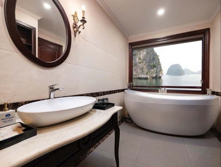 Hanoi: 2-Day Ha Long & Lan Ha Bay 5-Star Boat with Balcony - Walking through Trung Trang Cave on Cat Ba Island