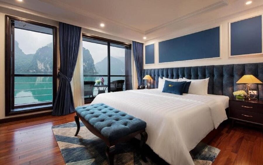 Hanoi: 2-Day Halong & Lan Ha Bay 5-Star Cruise with Balcony - Dark and Bright Cave by kayak or bamboo boat