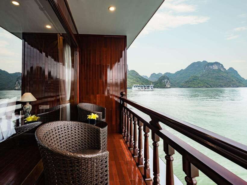 Hanoi: 2-Day Halong & Lan Ha Bay 5 Stars Cruise with Balcony - From Hanois Old Quarter to Tuan Chau Wharf