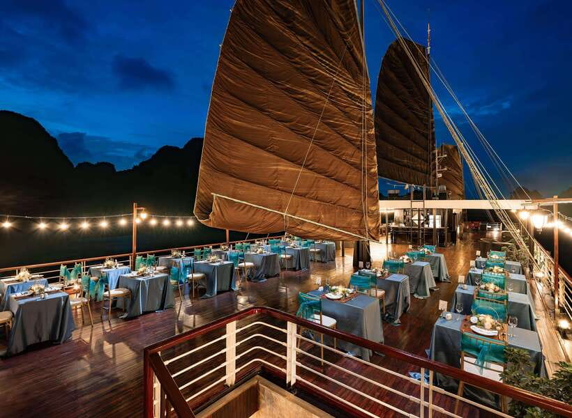 Hanoi: 2D1N Ha Long Bay, Lan Ha Bay by Amanda Luxury Cruise - Tai Chi and Dark and Bright Cave on day two