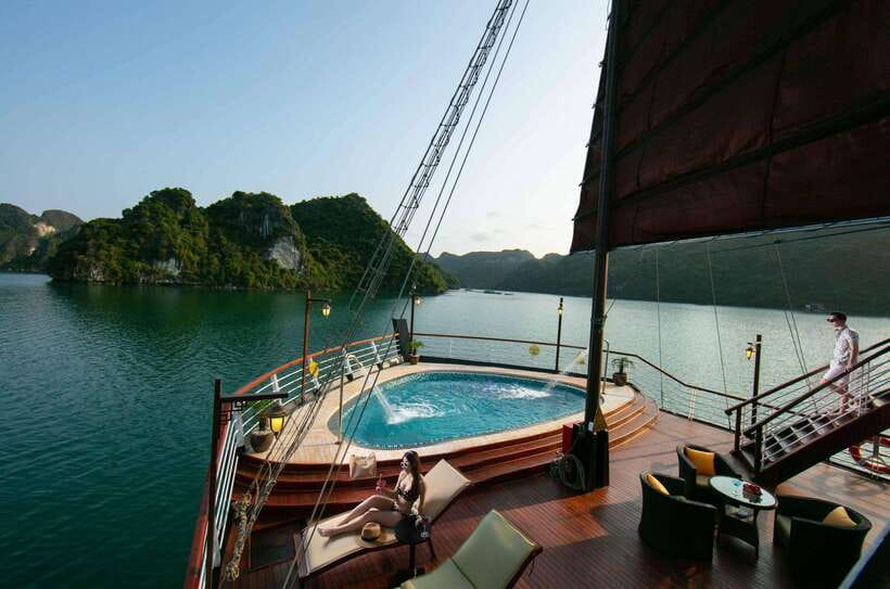 Hanoi: 2D1N Ha Long Bay, Lan Ha Bay by Amanda Luxury Cruise - Boarding Amanda Luxury Cruise at 11:00