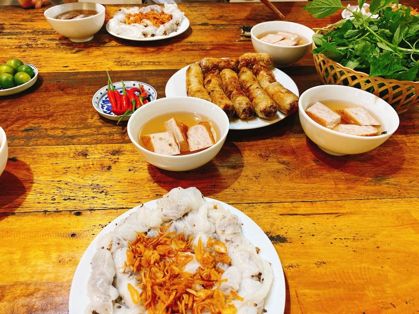 Hanoi: 7 Tastings Street Food Tour with Train Street - Stop five: fried spring rolls and grilled pork sticks