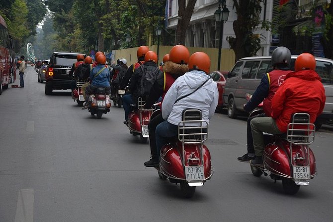 Hanoi Back Streets Vespa Tours: Hanoi Insider Vintage Vespa Tour - Food, egg coffee, and mango pudding at the finish