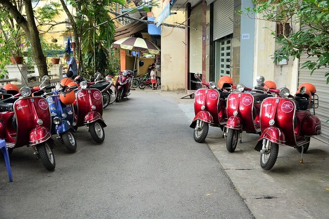 Hanoi Back Streets Vespa Tours: Hanoi Vintage Vespa Tours City - Red River farming country near West Lake