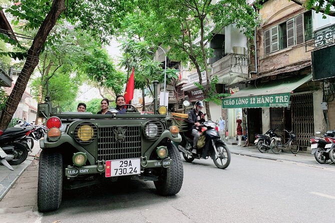 Hanoi Backstreet Jeep Tour : Hanoi HIGHTLIGHTS and HIDDEN GEMS - Into Hanoi’s narrow backstreets