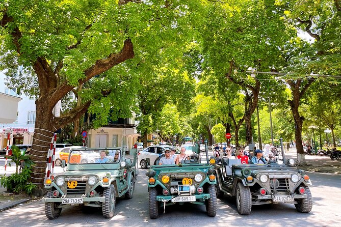 Hanoi Backstreet Jeep Tour : Hanoi HIGHTLIGHTS and HIDDEN GEMS - Truc Bach Lake and West Lake
