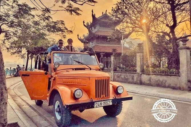 Hanoi Backstreet Jeep Tour : Hanoi HIGHTLIGHTS and HIDDEN GEMS - Ho Chi Minh Mausoleum and the city’s political heart