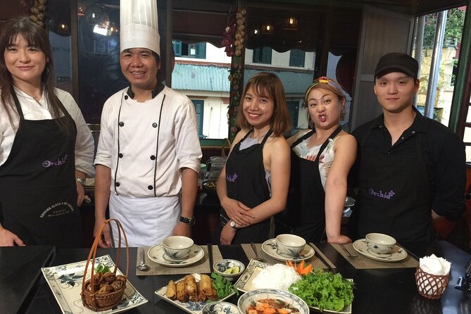 Hanoi Cooking Class and Market Tour with Chef Tien - Eat the five dishes you prepare