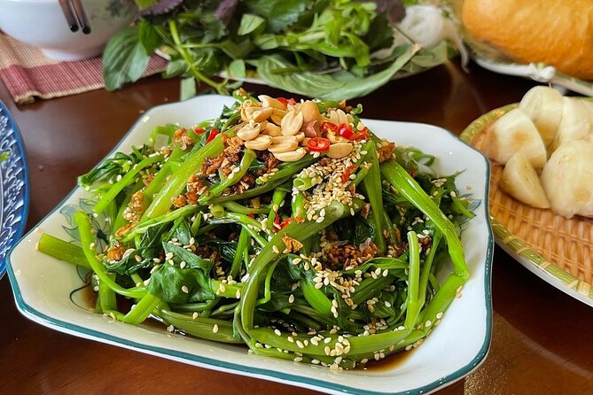 Hanoi Cooking Class Learning 5 Dishes including Banh Xeo - A hands-on class with a friendly teaching style