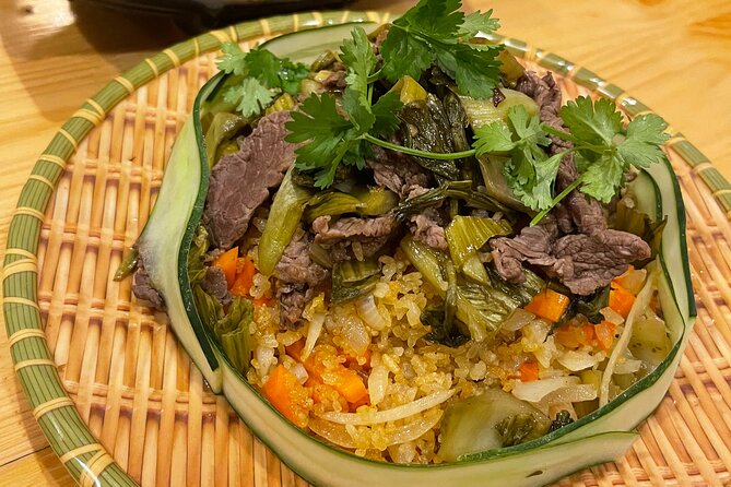 Hanoi Cooking Class Learning 5 Dishes including Banh Xeo - The vegetarian option is practical and complete