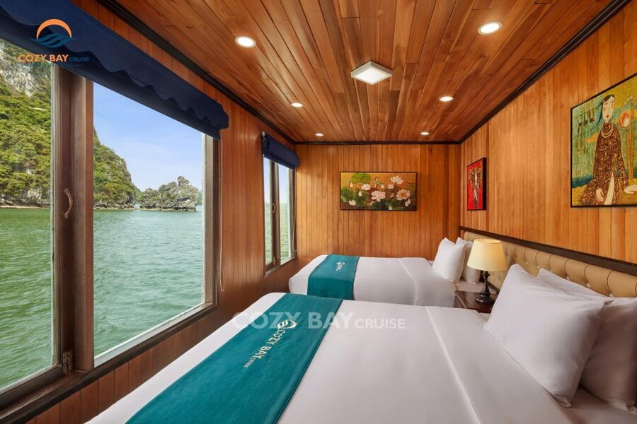 Hanoi: Cozy Halong Bay Overnight Cruise with Meals - Sunset, cooking class, and dinner at sea