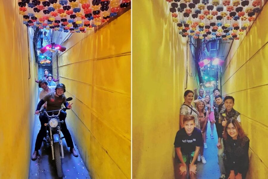 Hanoi Food, Culture, Sightseeing & Fun By Vintage Motorbike - Train Street is the tour’s most unusual stop