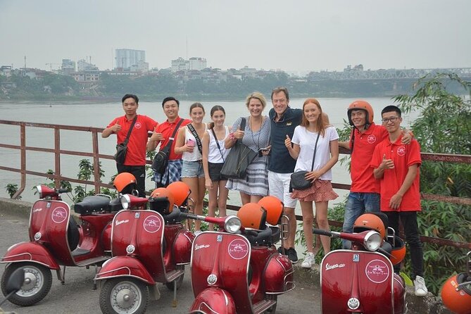 Hanoi Food Tours: Hanoi Foodie Scooter Tour Led By Women - Long Bien Bridge and the Red River side of Hanoi