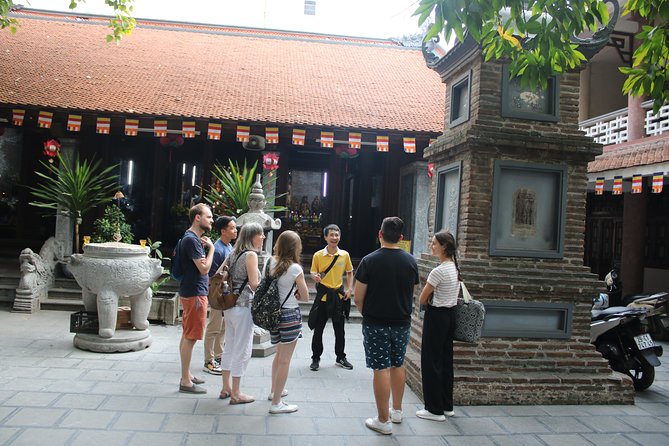 Hanoi French Quarter: Coffee and Stories - Chua Ba Da, a quiet pause beside busy streets