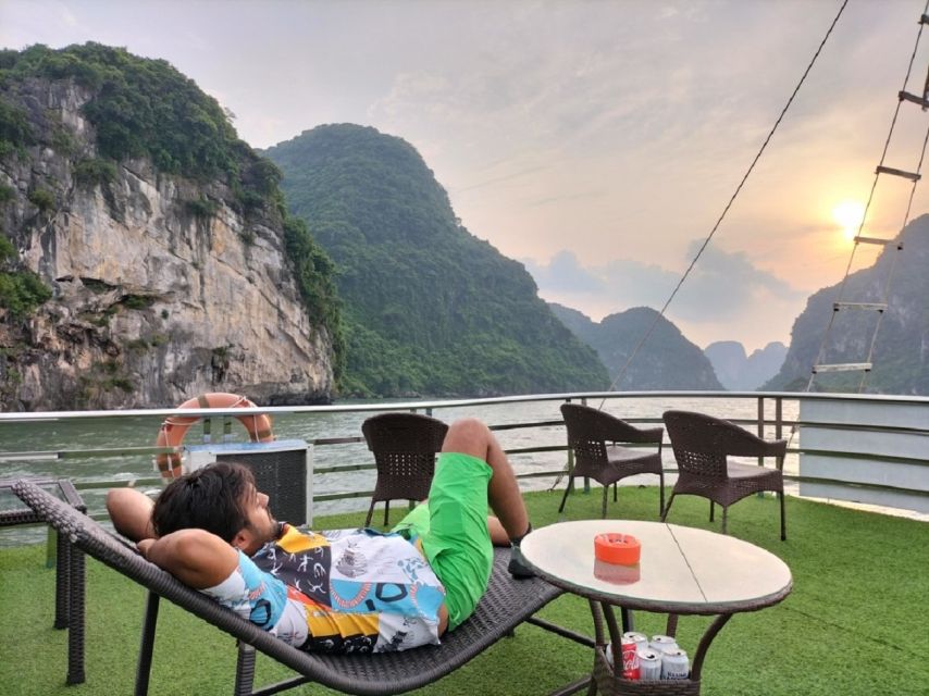 Hanoi: Ha Long Bay Day Cruise - Swimming, Meal, Kayaking - Luon Cave by kayak or bamboo boat