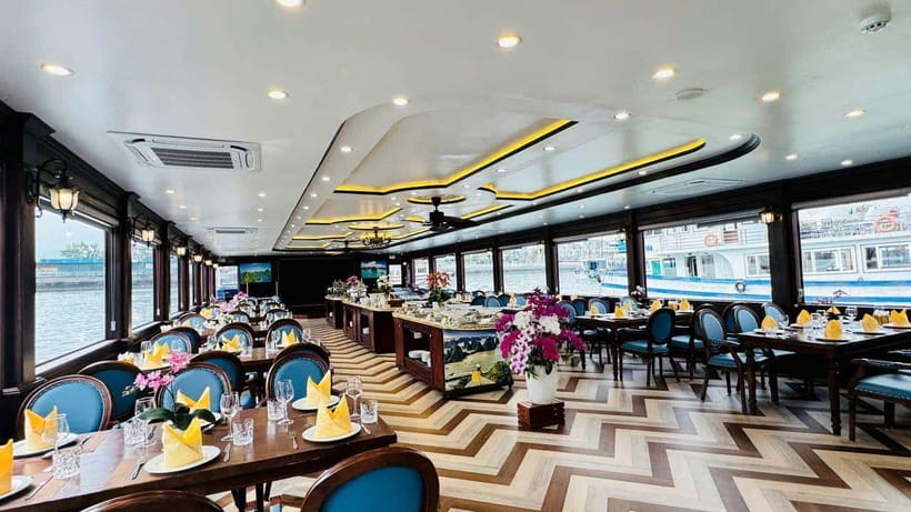 Hanoi: Ha Long Bay Day Trip - Luxury Cruise & Buffet Lunch - Luon Cave by kayak or bamboo boat