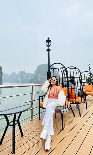 Hanoi: Ha Long Bay Full Day Trip - Amethyst Luxury Cruise - What the service is like on board