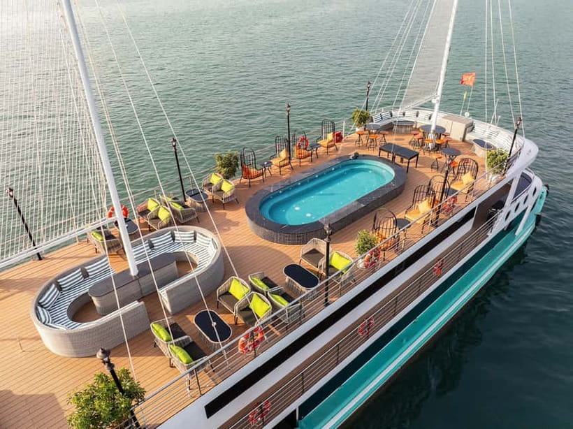 Hanoi: Ha Long Bay Full Day Trip - Amethyst Luxury Cruise - From Hanoi to Tuan Chau Marina