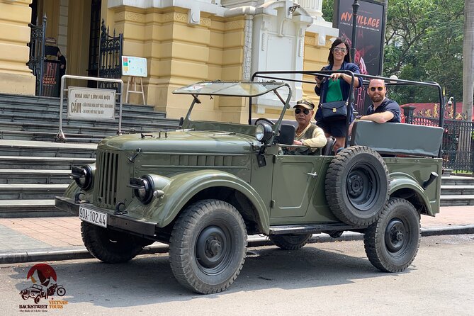 Hanoi Half-day with Food + Fun + Culture By Russian Jeep - French boulevards and major Hanoi landmarks