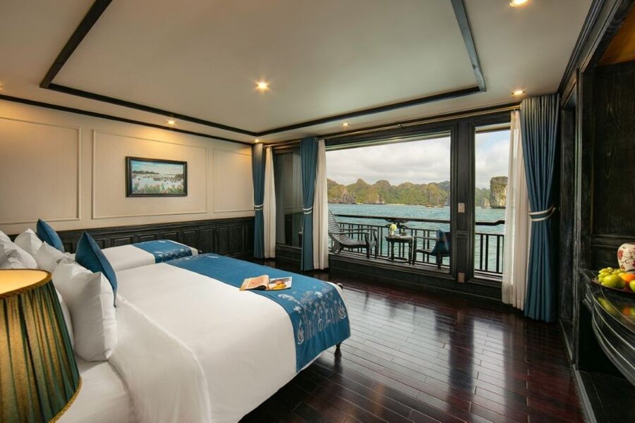 Hanoi: Halong Bay 2-Day 5-Star Balcony Cruise & Bathtub - From Hanoi to Tuan Chau Pier