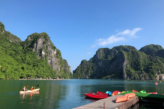 Hanoi: Halong Bay Luxury Option – Titop, Surprise Cave, Kayak - What this Halong Bay day cruise is really like