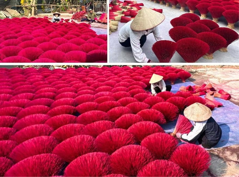 Hanoi Incense Village Tour & Traditional Crafts All Included - The half-day route from Hanoi’s Old Quarter