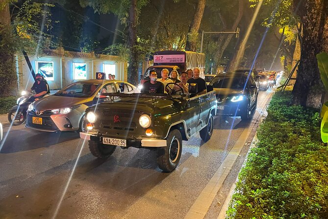 Hanoi Jeep By Night Street Food Tour and Train Street Experience - Why a Jeep is a smart way to see Hanoi at night