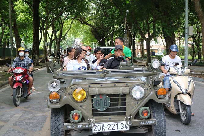 Hanoi Jeep City Tour combine Countryside Train Street, Hidden Gem - Lunch, egg coffee, and the taste of the city