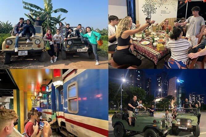 Hanoi Jeep Night Street Foodie Tour, Train Street and Egg Coffee - Why this jeep tour works well on a first night