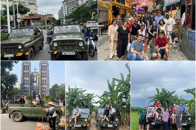 Hanoi Jeep Tour: City Highlights, Train St & Hidden Gems - Key points to know before booking