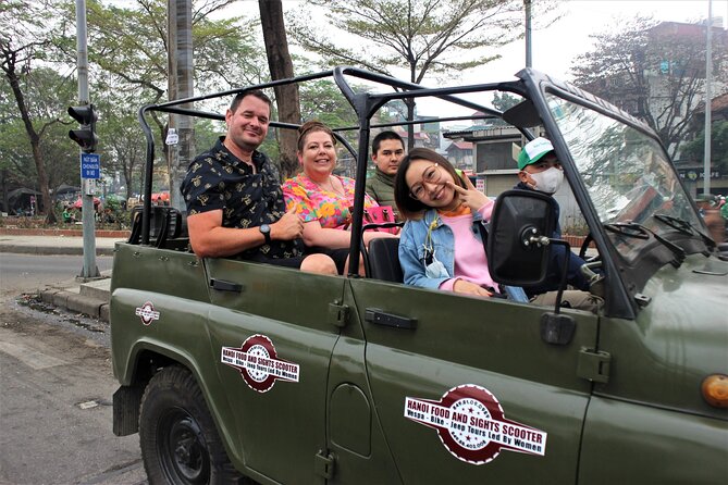 Hanoi Jeep Tours Led By Women: City & Countryside Half Day Combo - Long Bien Bridge begins the route