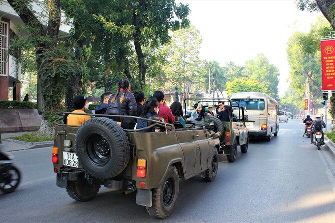 Hanoi Jeep Tours Led By Women: Hanoi City Jeep Tours - Quieter gardens and a change of pace