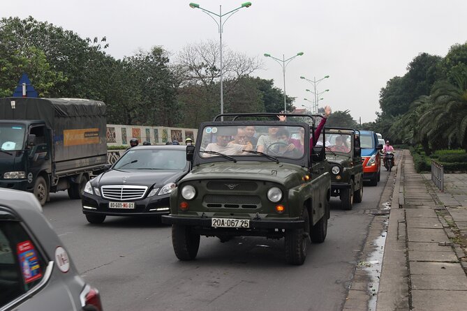 Hanoi Jeep Tours Led By Women: Hanoi City Jeep Tours - B52 Victory Museum and military history