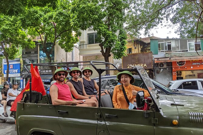 Hanoi Jeep Tours Led By Women: Hanoi City Jeep Tours Half Day - Huu Tiep Lake and the downed B-52