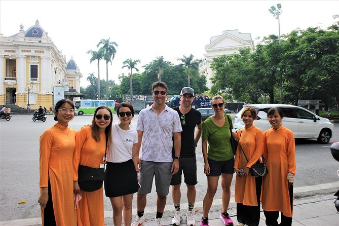 Hanoi Jeep Tours Led By Women: Hanoi Countryside Jeep Tours - Hoan Kiem Lake and egg coffee since 1946