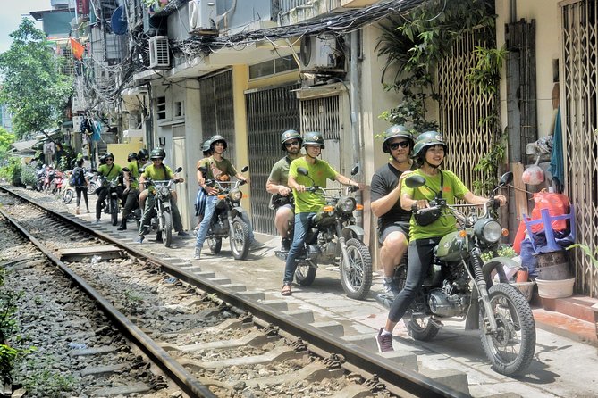 Hanoi Motorbike Tour: Food, Culture and Fun by Vintage Motorbike - Ba Dinh Square and central Hanoi