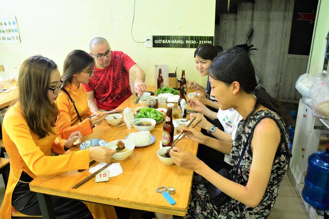 Hanoi Motorbike Tour Led By Women: Hanoi Motorbike Food Tours - Bun cha at a family-run Hanoi restaurant