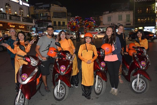 Hanoi Motorbike Tours Led By Women: Hanoi By Night Foodie Motorbike Tours - Bánh cuốn and the small-dish approach