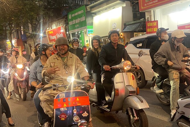 Hanoi Motorbike Tours with Female Riders - Train Street starts the ride with a jolt