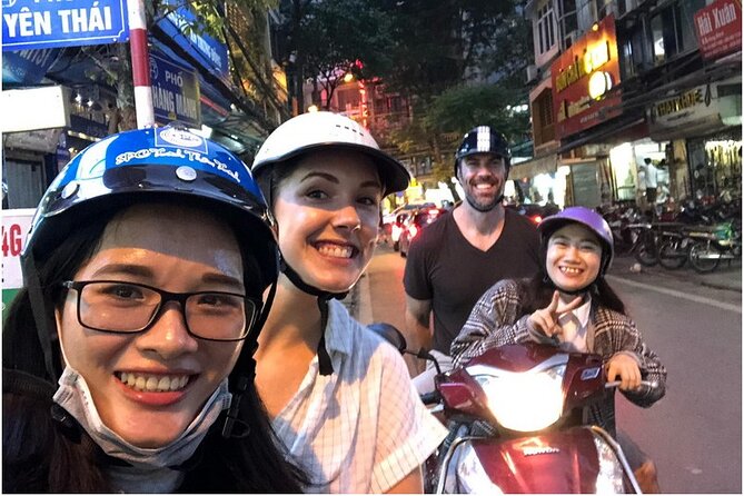 Hanoi Nightlife Food Tour By Motorbikes - Long Bien Bridge and Hanoi’s night views