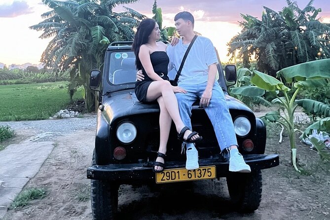 Hanoi Offbeat Jeep Tours - Truc Bach Lake and the John McCain Monument