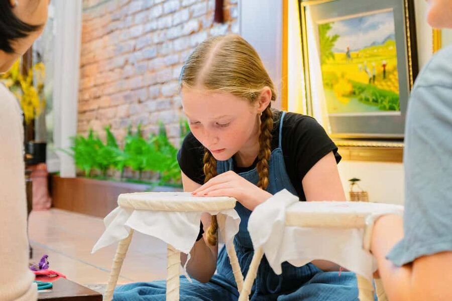 Hanoi's Heritage: Embroidery Workshop in Ancient House - The Tân Mỹ family story behind the needlework