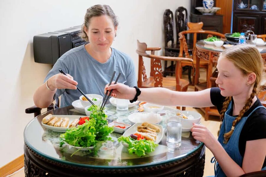 Hanoi's Heritage: Embroidery Workshop in Ancient House - Tea, sweets, and the quieter side of Hanoi