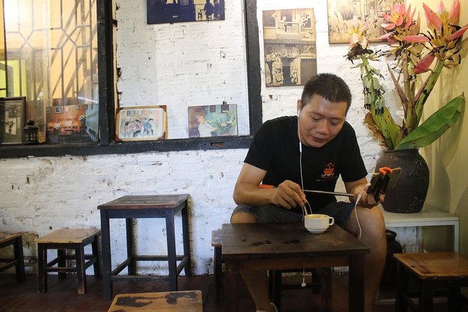 Hanoi Secret Coffee tour - The final cafe on Phan Huy Chú Street