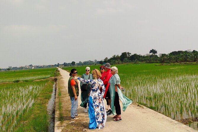 Hanoi Sidecar Tour: Hanoi Countryside Food, Culture & Daily Life - Leaving Hanoi for the village roads